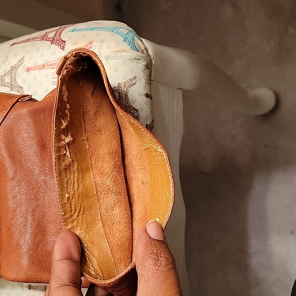 Brown open toe booties - Picture 10 of 11